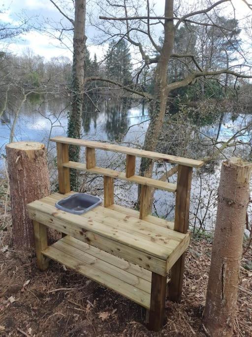 Ferienhaus Blauer See Mit Optionalem Hot-Tub بوكهورن المظهر الخارجي الصورة