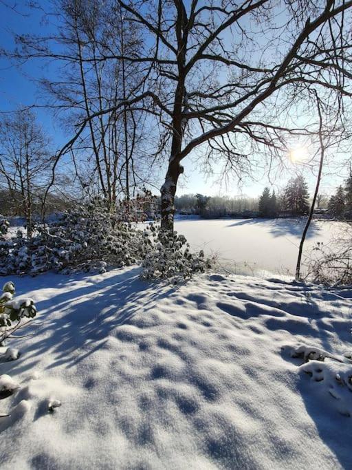 Ferienhaus Blauer See Mit Optionalem Hot-Tub بوكهورن المظهر الخارجي الصورة