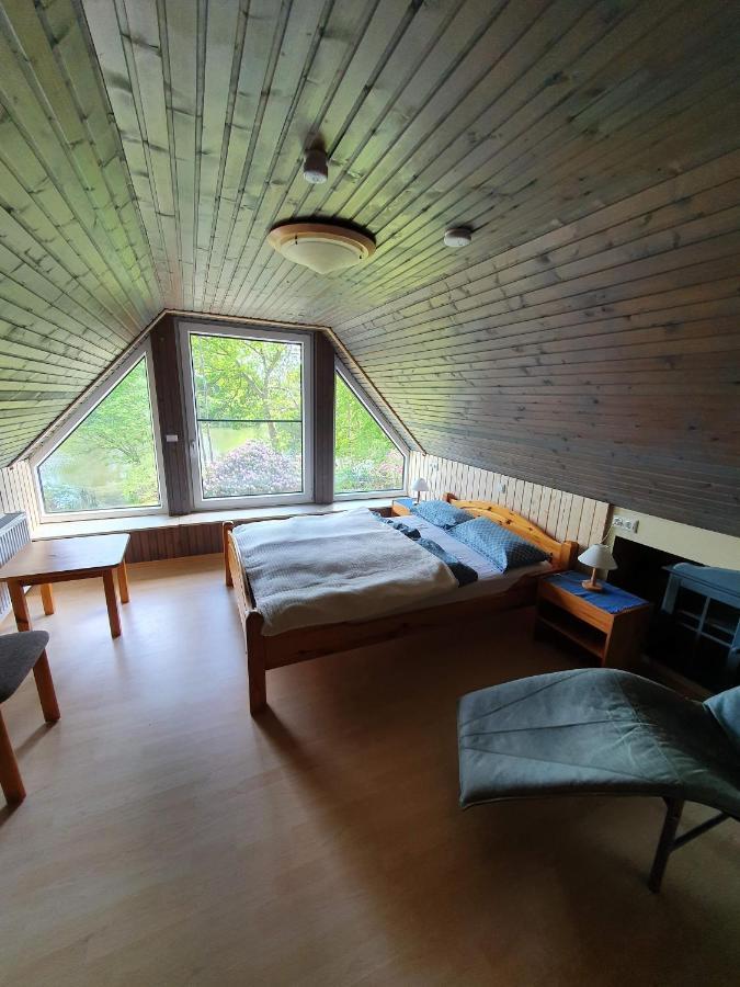 Ferienhaus Blauer See Mit Optionalem Hot-Tub بوكهورن المظهر الخارجي الصورة